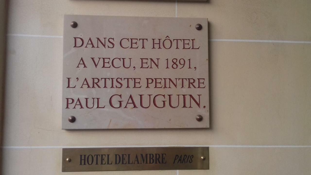 פריז Hotel Delambre מראה חיצוני תמונה
